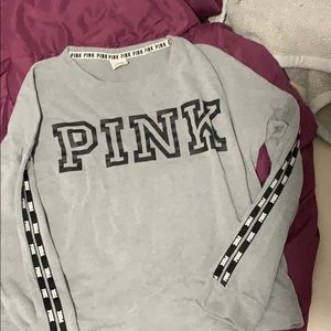 Pink crew neck